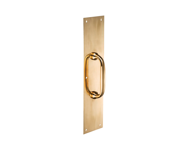 PH005 Brass Decorative Door Pull Plate-DOOR KNOB & PULL